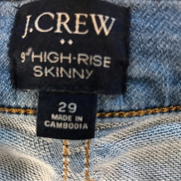 J. Crew High Rise Skinny Jeans - Picture 3 of 10